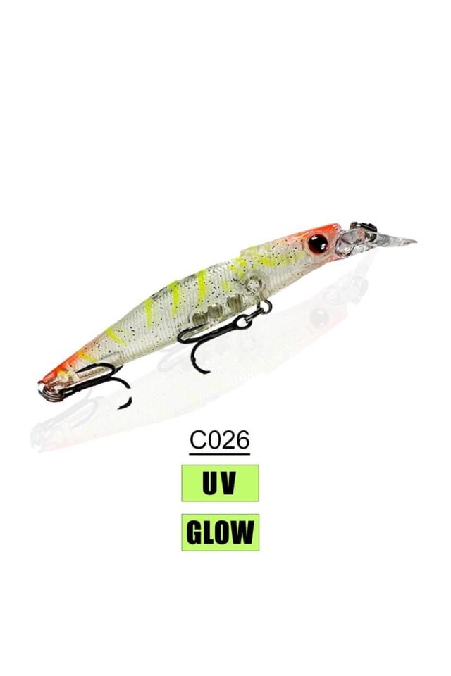 Osaka Jerk Star 70 mm 5,2 gr 0-1,0 m Floating Maket Balık C026