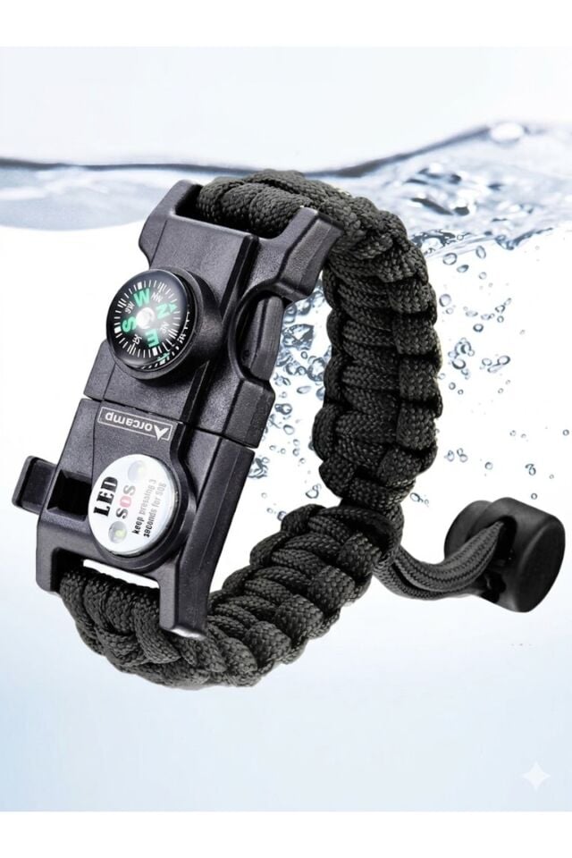 Orcamp OUT-4300 Paracord Bileklik - Siyah